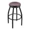 Holland Bar Stool Co 30" Swivel Bar Stool, Pewter Finish, Dark Cherry Maple Seat 80230PWDCMpl - alternate 1